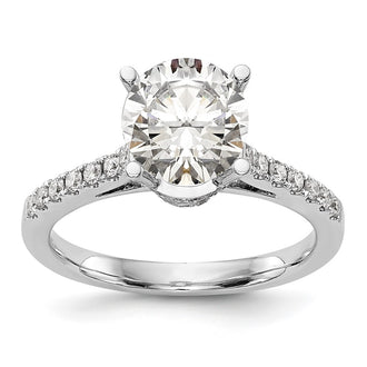Buy Exclusive 14K White Gold Semi-Mount Engagement Ring for 1.25 Carat