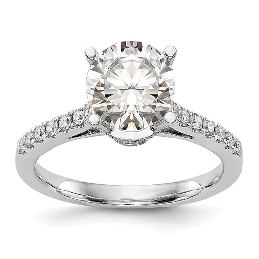 Buy Exclusive 14K White Gold Semi-Mount Engagement Ring for 1.25 Carat