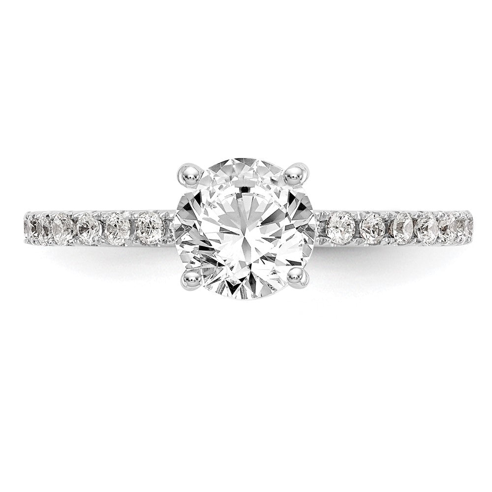 Buy Exclusive 14K White Gold Semi-Mount Engagement Ring for 1 Carat Stone