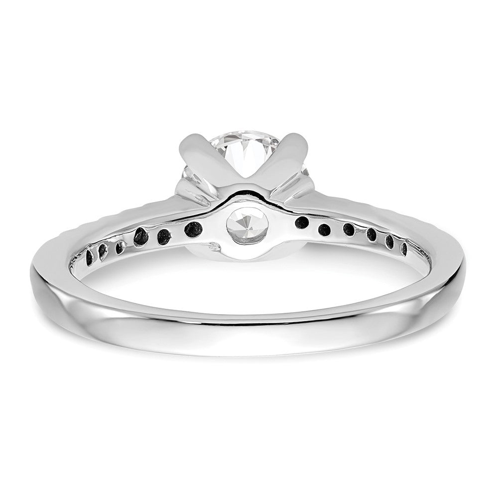 Buy Exclusive 14K White Gold Semi-Mount Engagement Ring for 1 Carat Stone