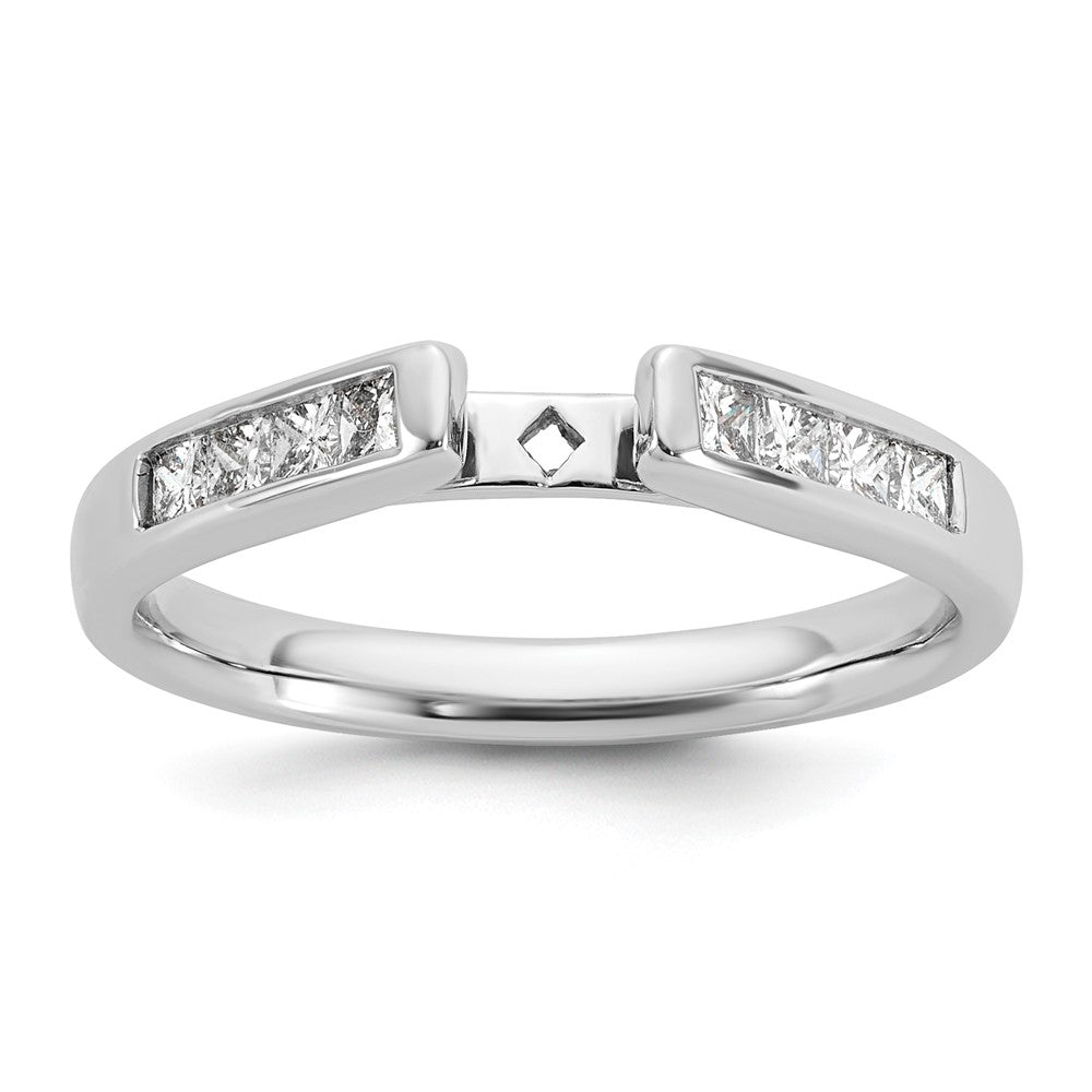Buy Exclusive 14K White Gold Semi-Mount Engagement Ring with 3/8 Carat Diamonds