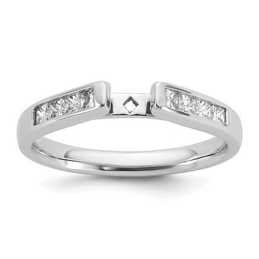Buy Exclusive 14K White Gold Semi-Mount Engagement Ring with 3/8 Carat Diamonds