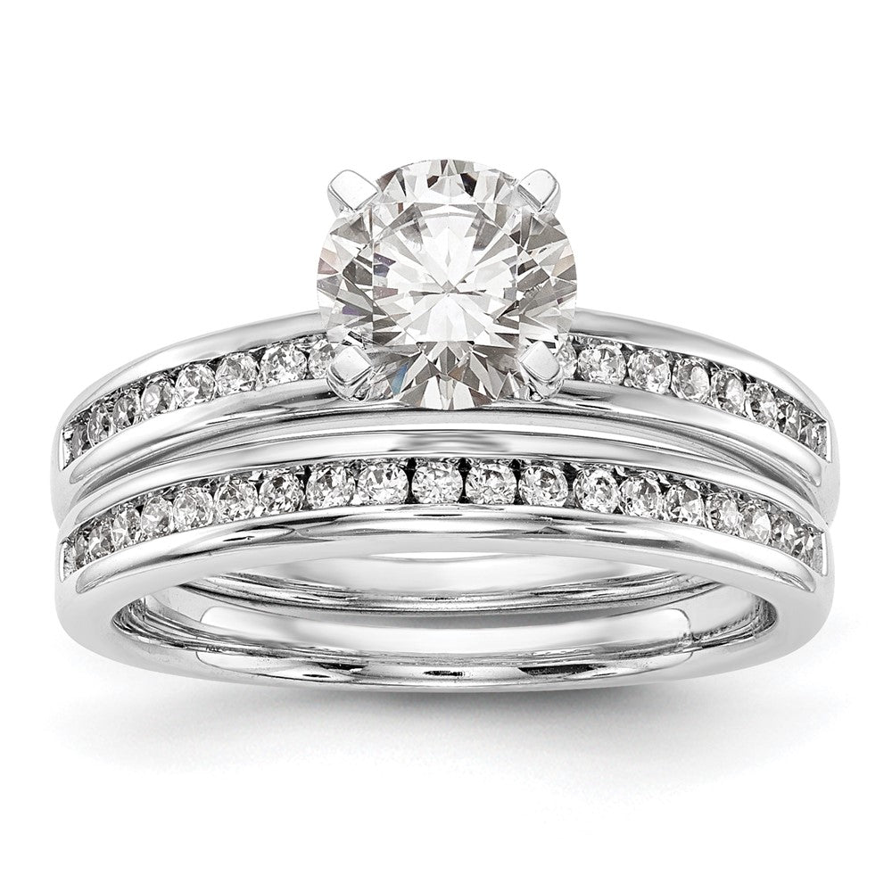 Buy Exclusive 14K White Gold Engagement Ring, 1/5 Carat Diamonds, Stylish Design