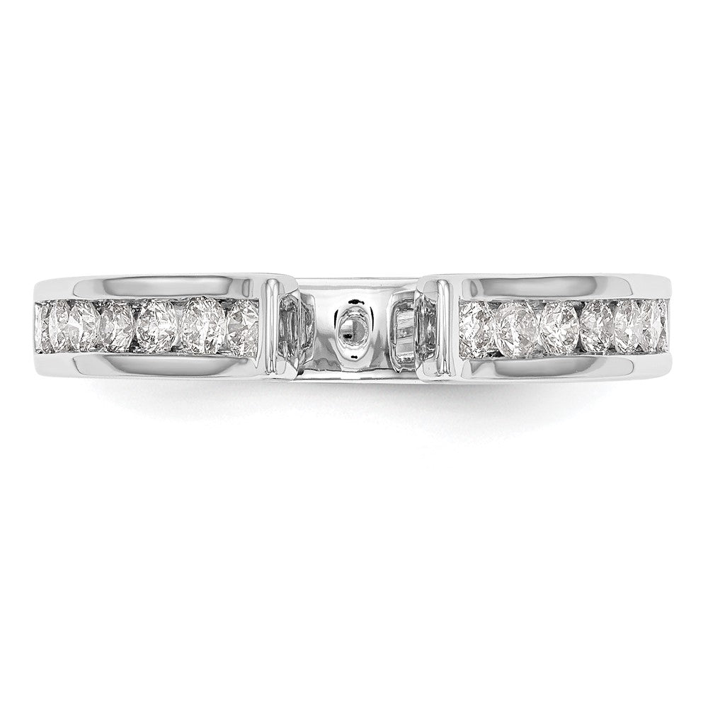 Exclusive 14K White Gold Engagement Ring - 1/3 Carat Diamond, Stylish Design