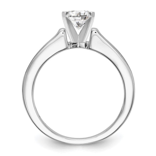Buy Stylish 14K White Gold Semi-Mount Engagement Ring with 1/4 Carat Diamonds