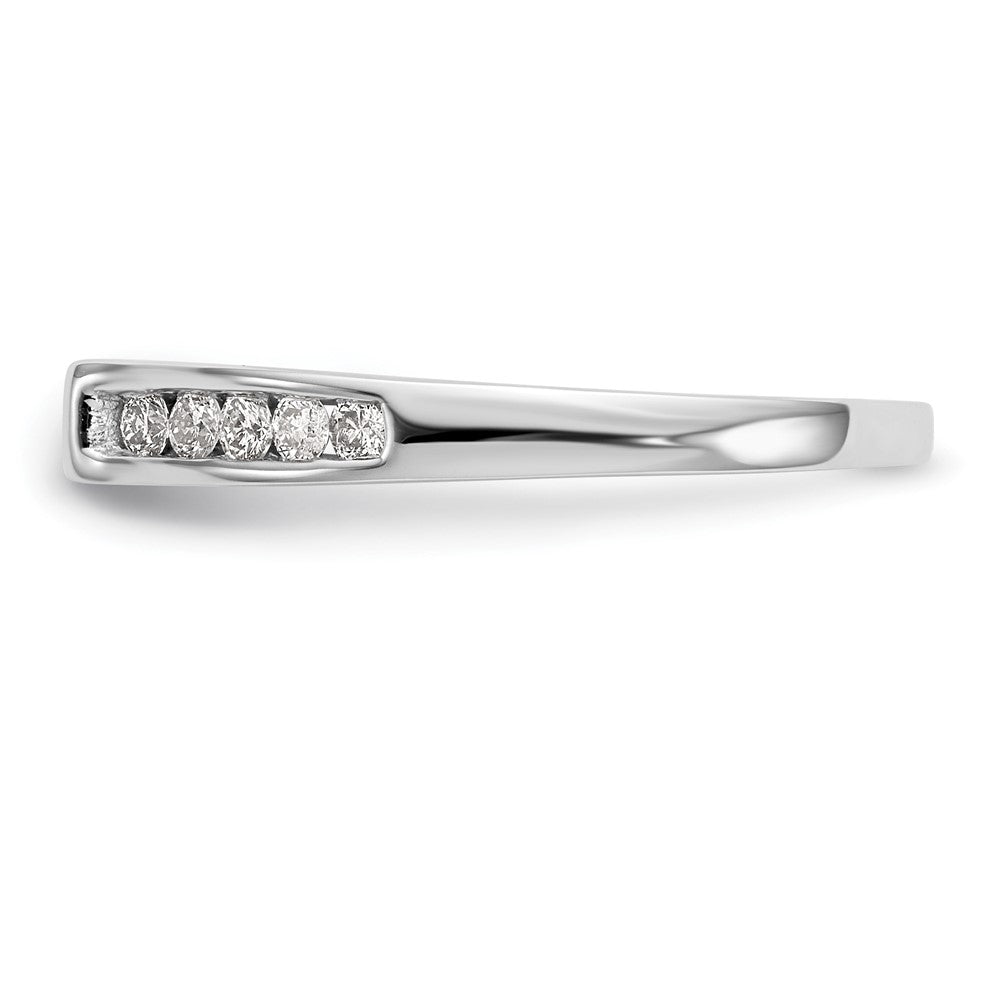 Buy Stylish 14K White Gold Semi-Mount Engagement Ring with 1/4 Carat Diamonds