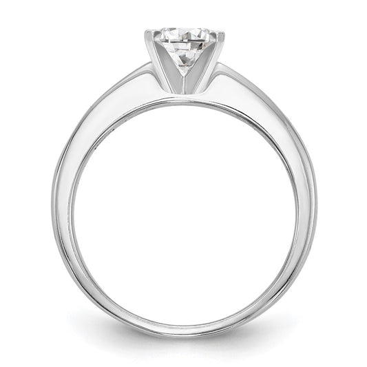 High-Quality 14K White Gold Engagement Ring, 3/8 Carat Diamonds, Stylish Price