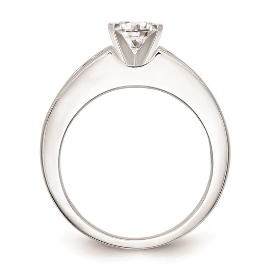 Buy 14K White Gold Channel-Set Peg Engagement Ring Mounting - Stylish Design