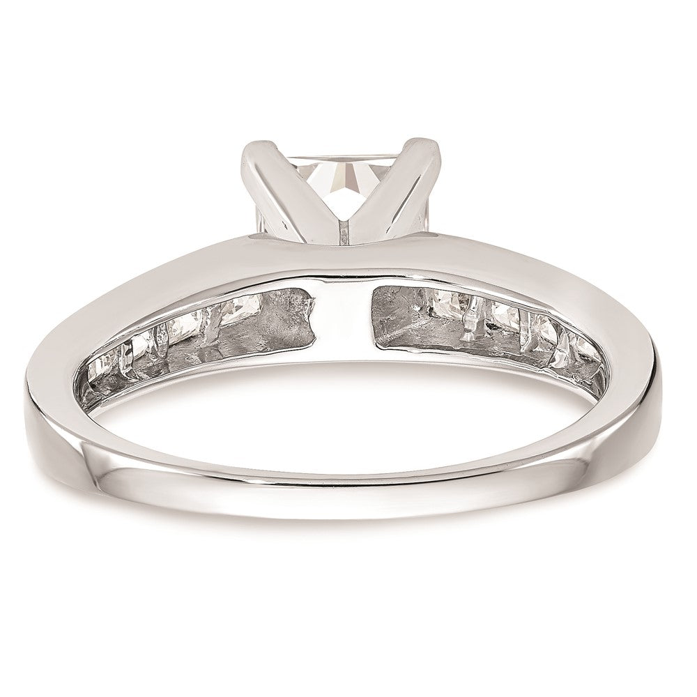 Buy 14K White Gold Channel-Set Peg Engagement Ring Mounting - Stylish Design