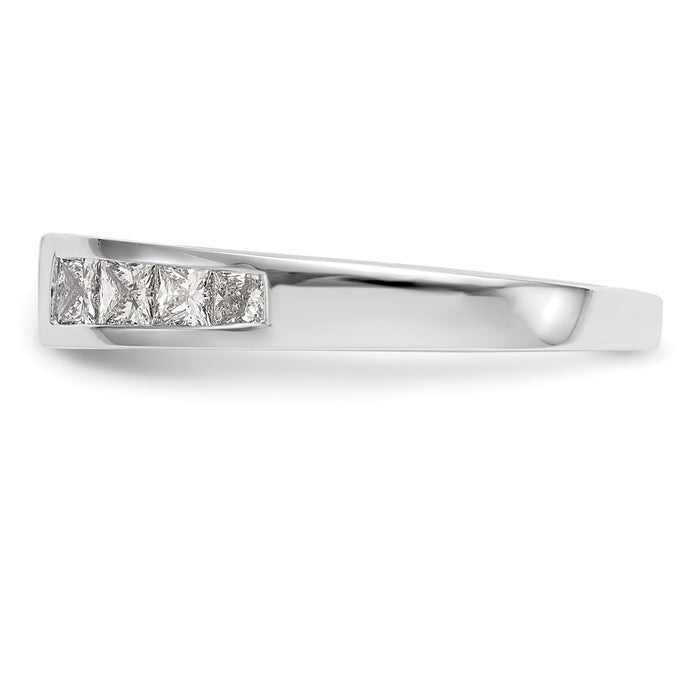 Buy Exclusive 14K White Gold Semi-Mount Engagement Ring with 3/4 Carat Diamonds-3