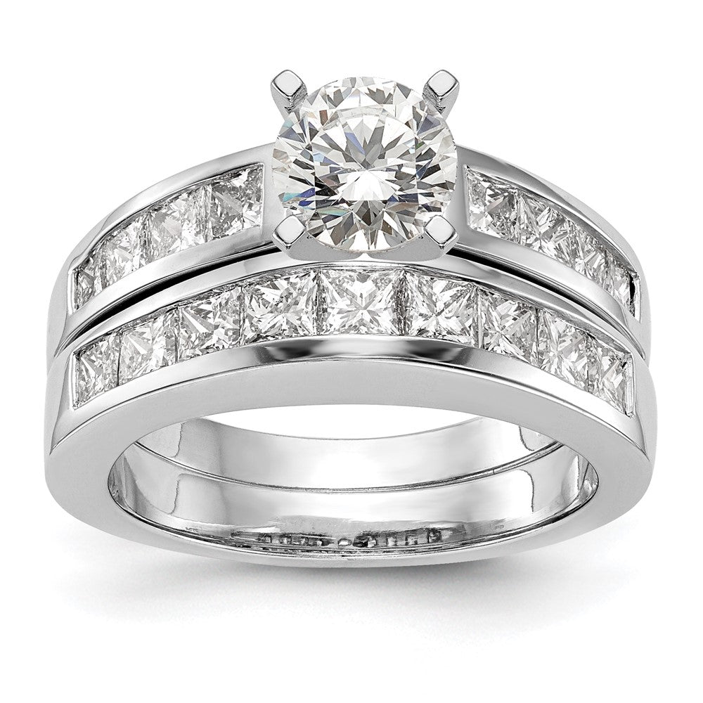 Buy Exclusive 14K White Gold Semi-Mount Engagement Ring with 3/4 Carat Diamonds