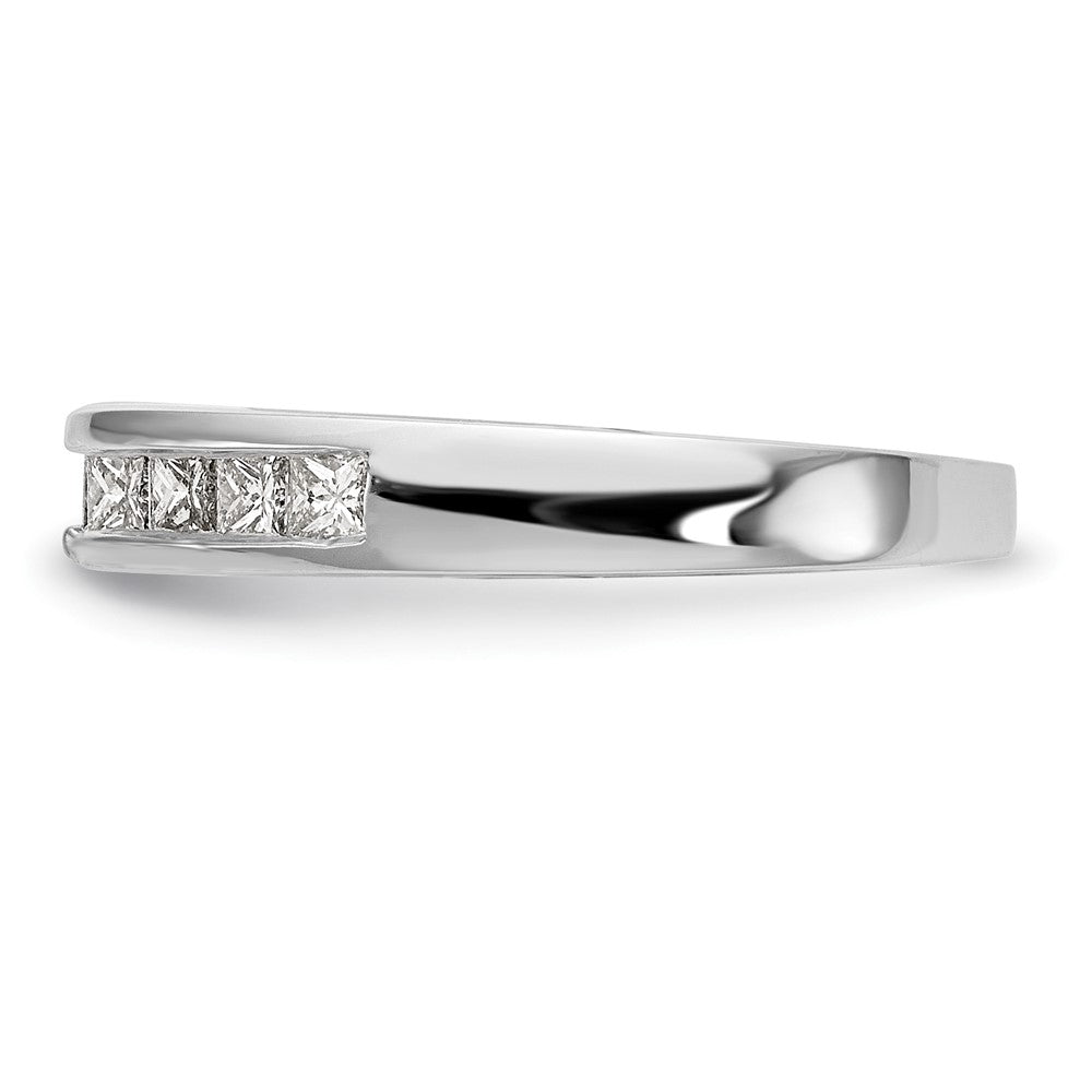 Buy 14K White Gold Channel-Set Semi-Mount Engagement Ring, 3/8 Carat Diamonds - Stylish Value!