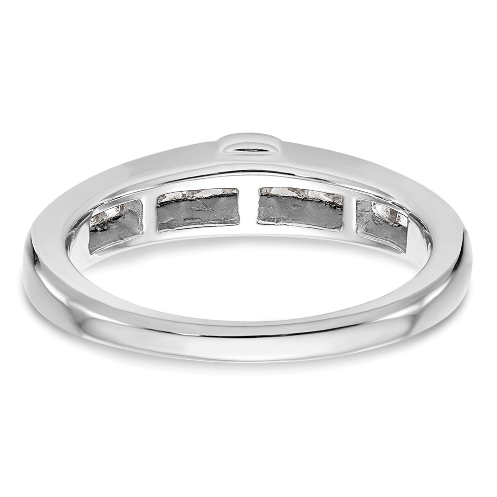 Buy Exclusive 14K White Gold Wedding Band - 3/4 Carat Diamond, Stylish Design