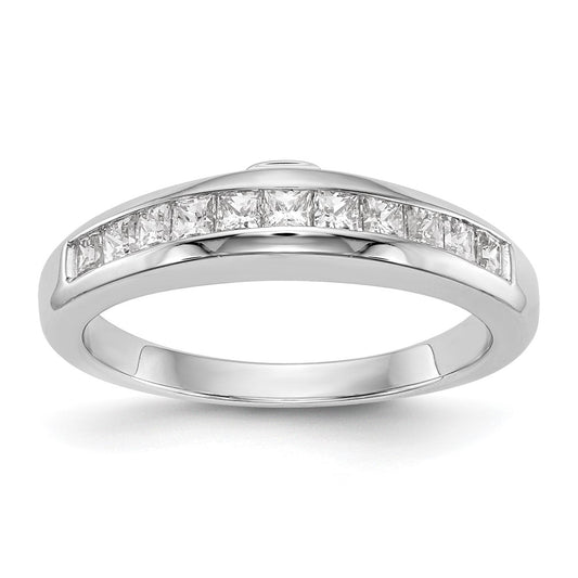 Buy Exclusive 14K White Gold Wedding Band - 3/4 Carat Diamond, Stylish Design