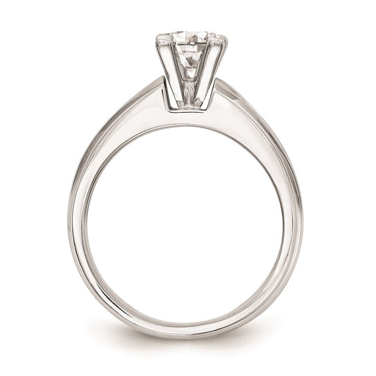 Buy Stylish 14K White Gold Princess Cut Engagement Ring Setting - Exclusive Value