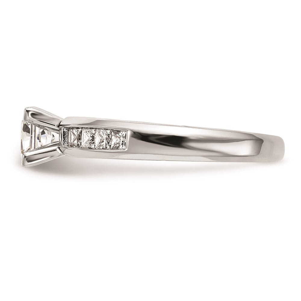Buy Stylish 14K White Gold Princess Cut Engagement Ring Setting - Exclusive Value