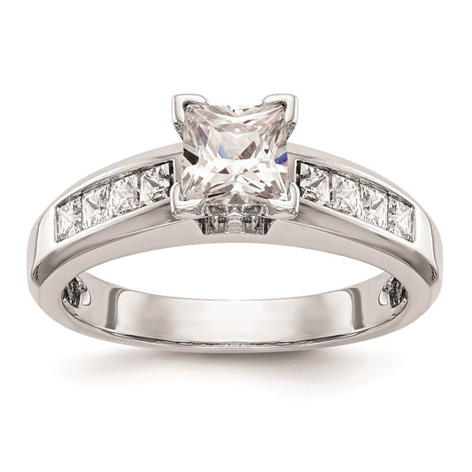 Buy Stylish 14K White Gold Princess Cut Engagement Ring Setting - Exclusive Value