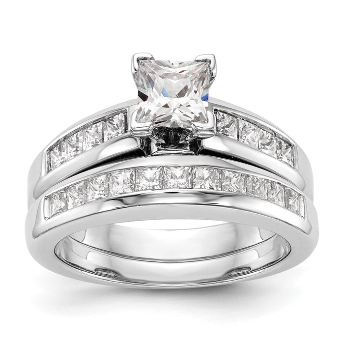 Buy Exclusive 14K White Gold Engagement Ring with 1/2 Carat Diamonds - Stylish Semi-Mount-7