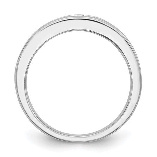 High-Quality 14K White Gold 3/4 Carat Diamond Wedding Band - Stylish & Affordable