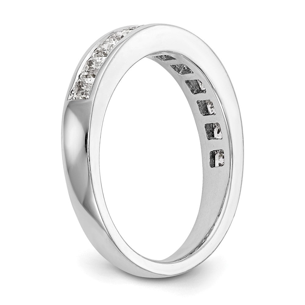 High-Quality 14K White Gold 3/4 Carat Diamond Wedding Band - Stylish & Affordable
