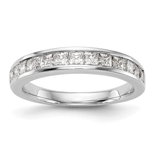 High-Quality 14K White Gold 3/4 Carat Diamond Wedding Band - Stylish & Affordable