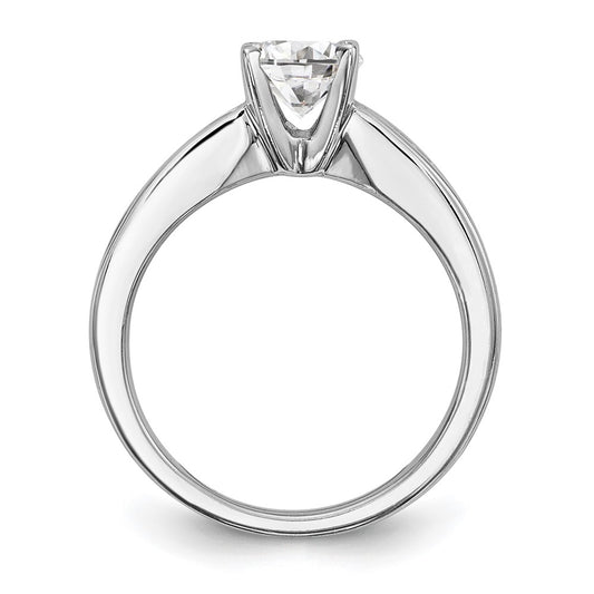 Buy Exclusive 14K White Gold Semi-Mount Engagement Ring for 1 Carat Gem