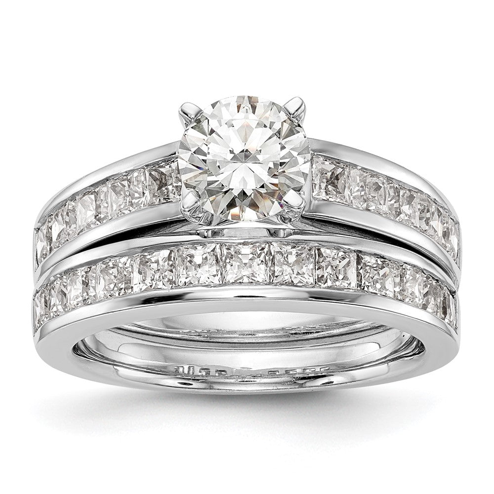 Buy Exclusive 14K White Gold Semi-Mount Engagement Ring for 1 Carat Gem