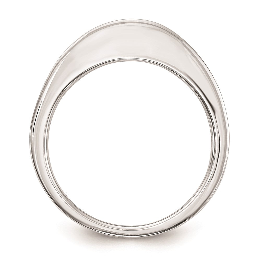 Buy 14K White Gold Princess Cut Channel-Set Wedding Band - Stylish Value