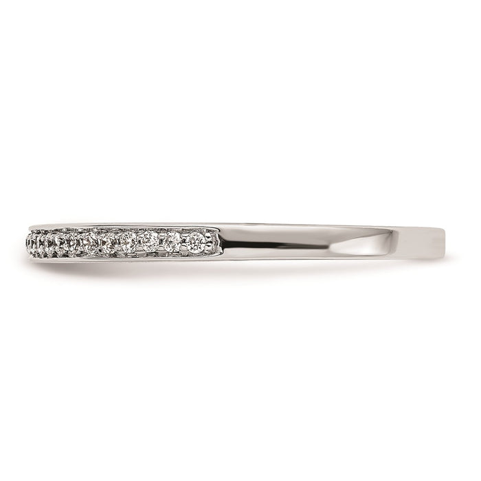 Buy Affordable 14K White Gold Wedding Band Setting - Stylish and High-Quality-3