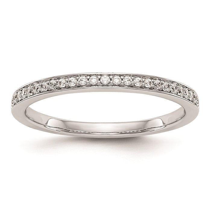 Buy Affordable 14K White Gold Wedding Band Setting - Stylish and High-Quality-1