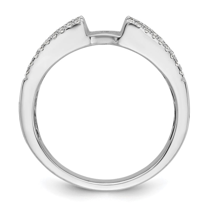 Buy Exclusive 14K White Gold Semi-Mount Ring with 3/4 Carat Diamonds-2