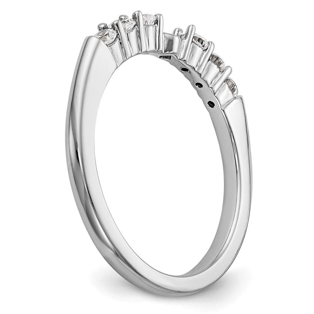 Buy Stylish 14K White Gold Semi-Mount Engagement Ring, 3/8 Carat Diamond