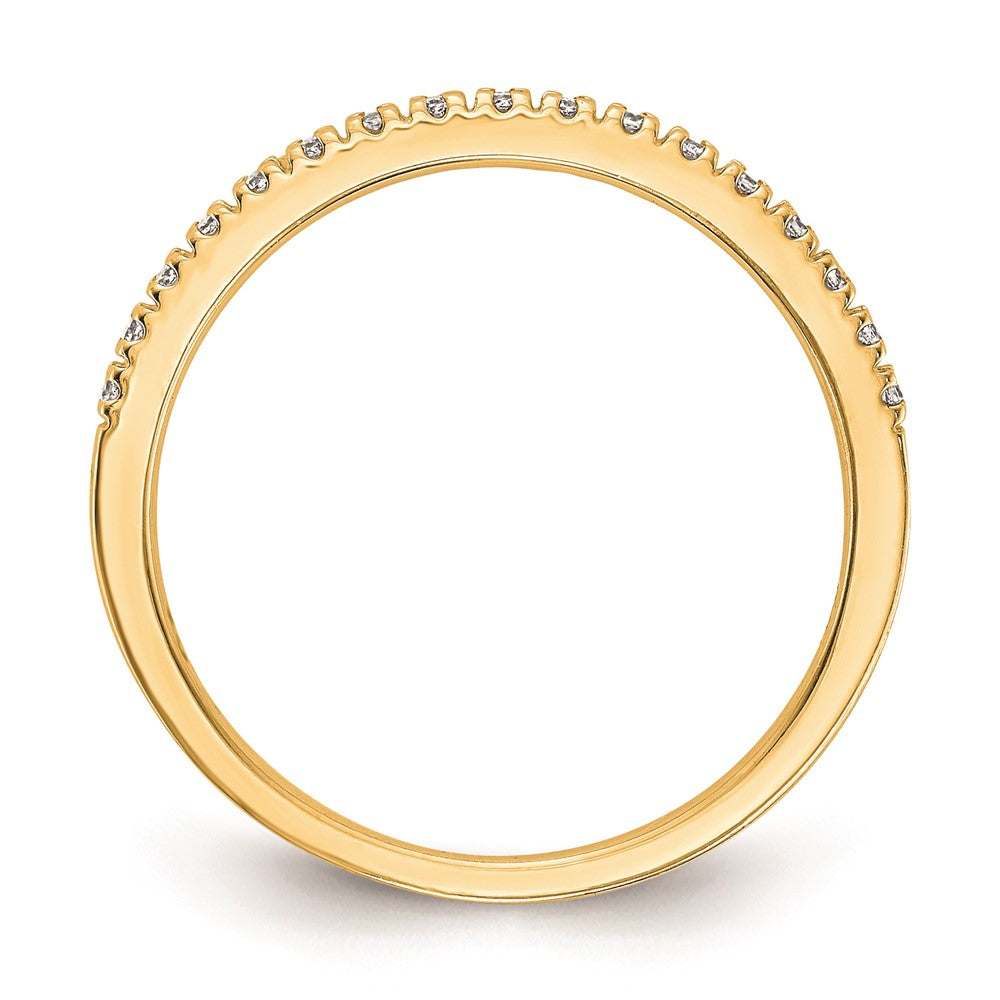 High-Quality 10K Gold Diamond Wedding Ring - Stylish & Affordable Elegance