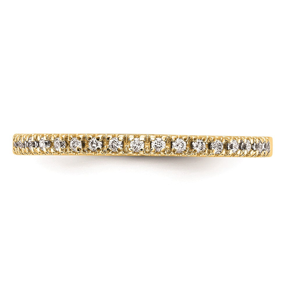High-Quality 10K Gold Diamond Wedding Ring - Stylish & Affordable Elegance