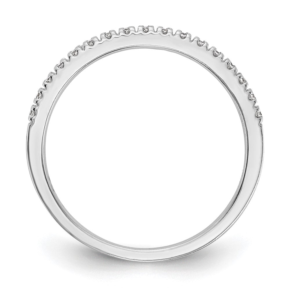 Buy Exclusive 10K White Gold Diamond Wedding Band, 1/10 Carat - Stylish Value!
