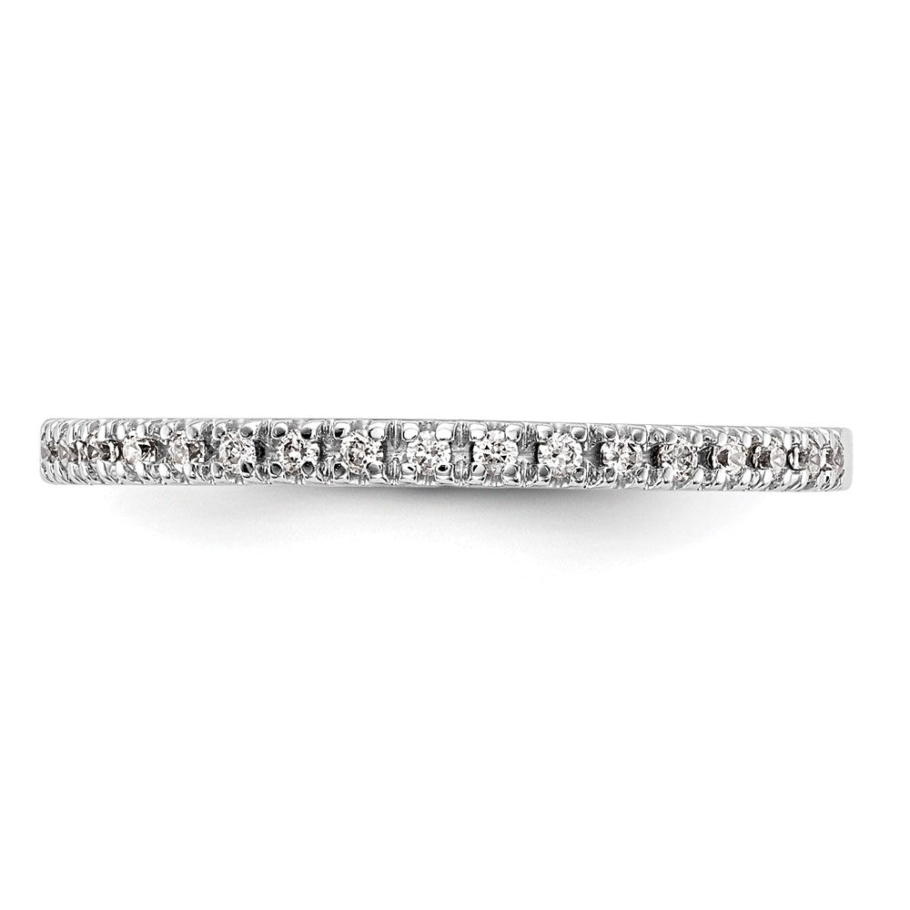 Buy Exclusive 10K White Gold Diamond Wedding Band, 1/10 Carat - Stylish Value!