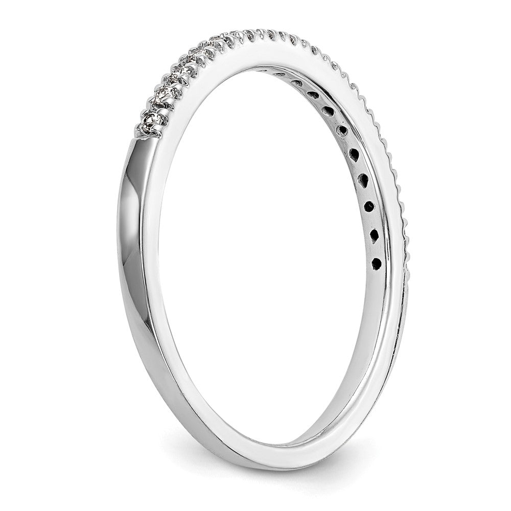 Buy Exclusive 14K White Gold Wedding Band Set with 1/10 Carat Diamonds - Stylish Value