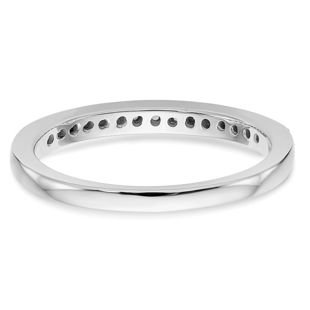 Exclusive 14K White Gold 1/5 Carat Diamond Wedding Band Set - Stylish Value