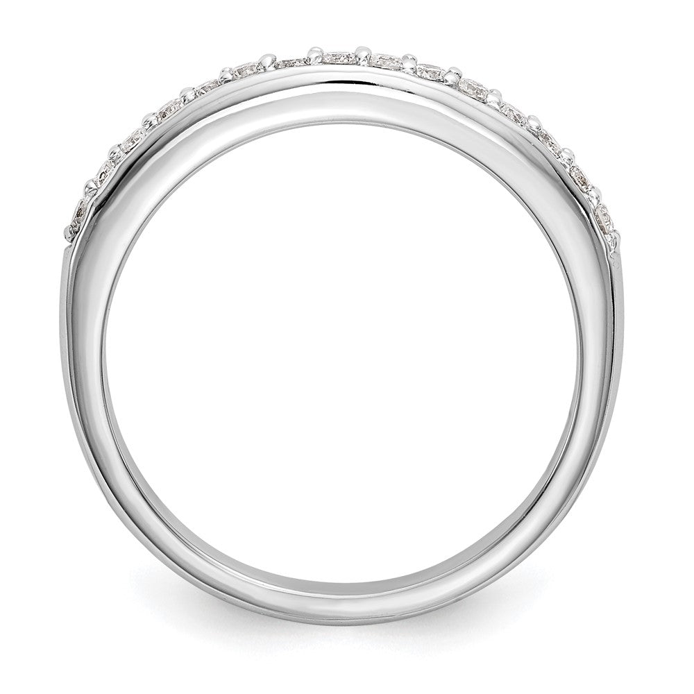 High-Quality 14K White Gold 1/4 Carat Diamond Eternity Wedding Band - Stylish Value
