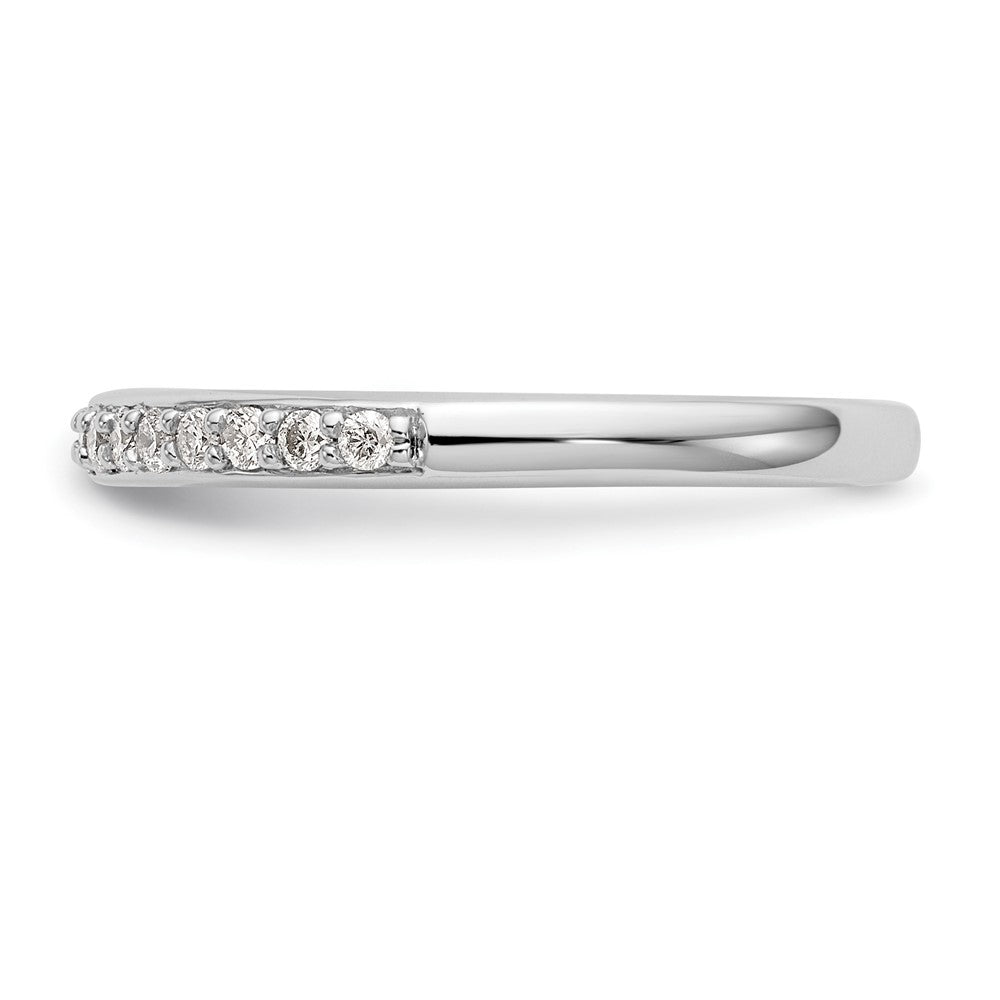 High-Quality 14K White Gold 1/4 Carat Diamond Eternity Wedding Band - Stylish Value