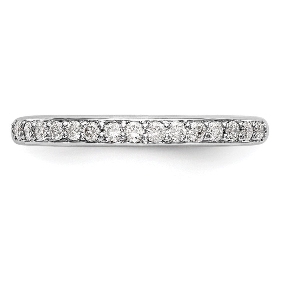 High-Quality 14K White Gold 1/4 Carat Diamond Eternity Wedding Band - Stylish Value