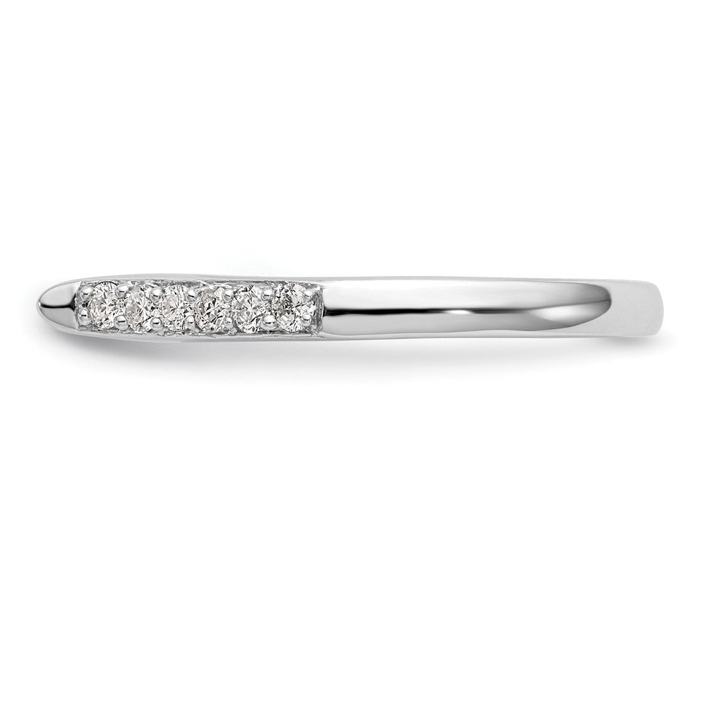 Buy Stylish 14K White Gold Semi-Mount Engagement Ring with 1/4 Carat Diamond