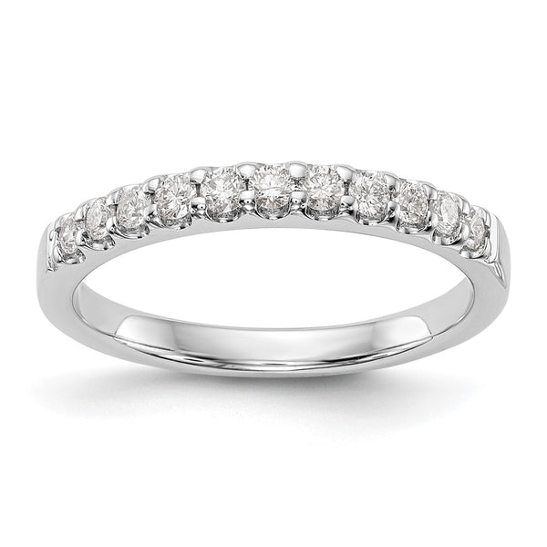 14K White Gold Wedding Band Set - 1/3 Carat Diamonds - Style GR1-1035542