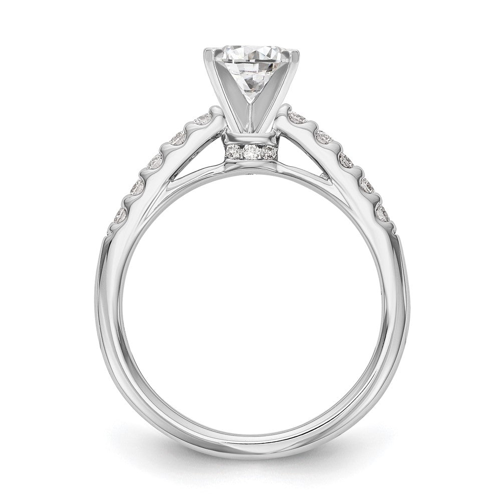 Buy 14K White Gold Semi-Mount Engagement Ring, 1/3 Carat Diamond, Stylish Value