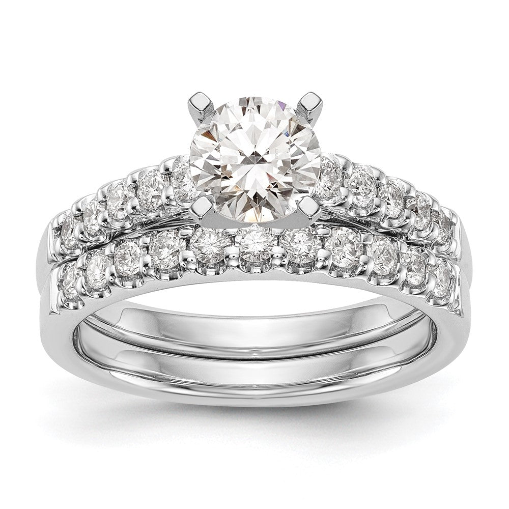 Buy 14K White Gold Semi-Mount Engagement Ring, 1/3 Carat Diamond, Stylish Value