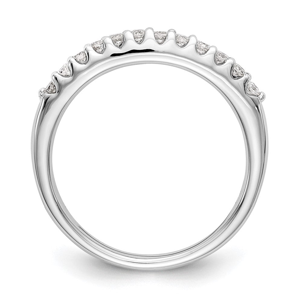 Buy Stylish 14K White Gold Wedding Band Set with 1/4 Carat Diamonds