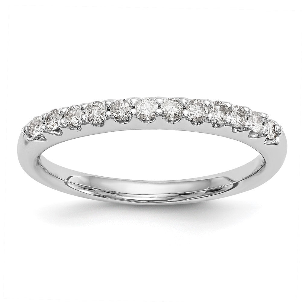 Buy Stylish 14K White Gold Wedding Band Set with 1/4 Carat Diamonds