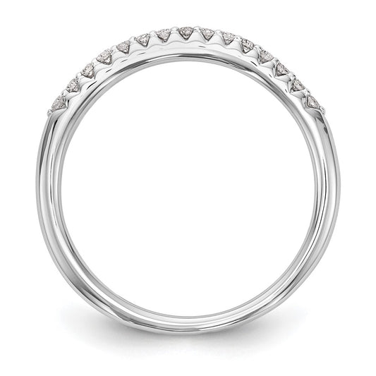 Buy Stylish 14K White Gold Wedding Band Set - 1/6 Carat Diamond Value!