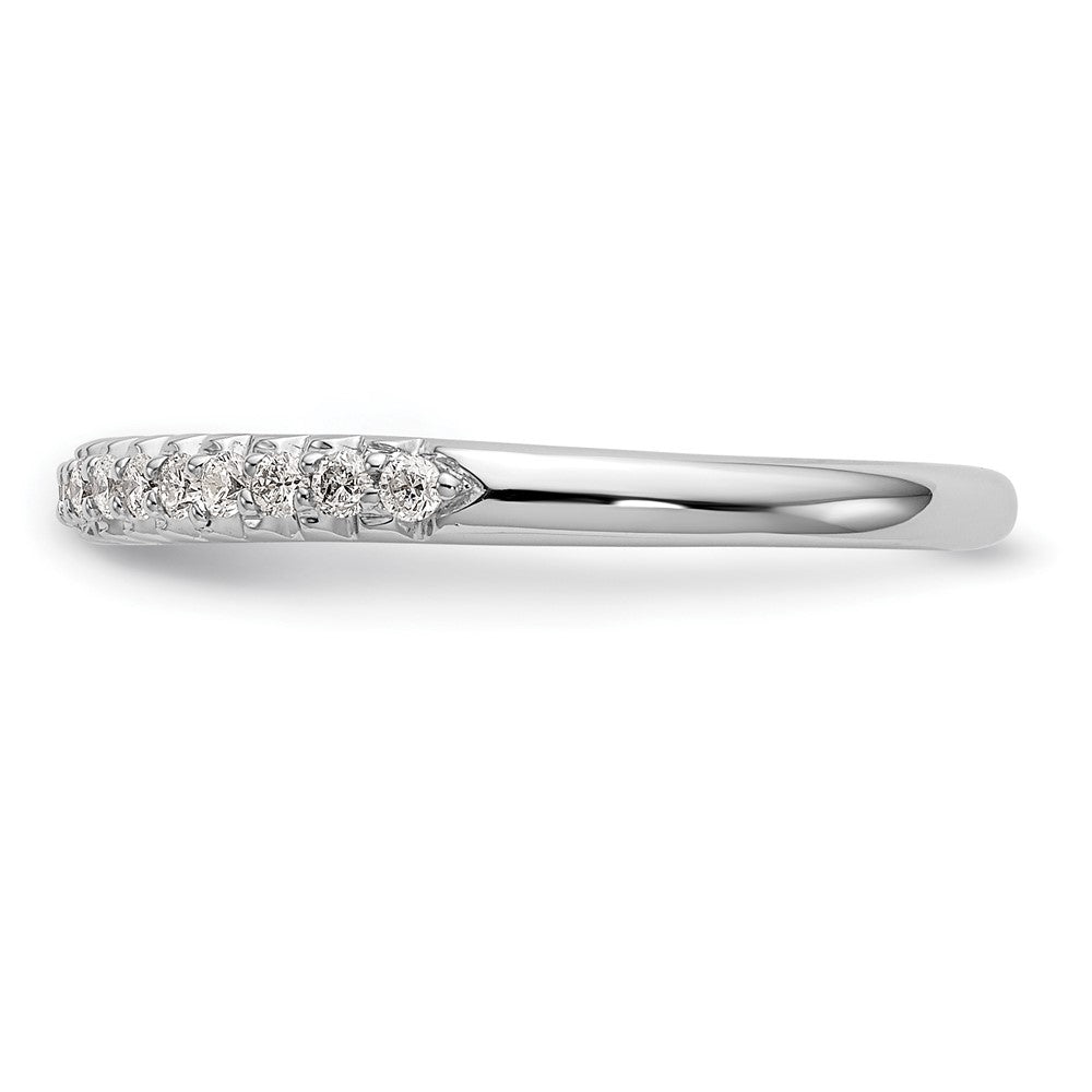 Buy Stylish 14K White Gold Wedding Band Set - 1/6 Carat Diamond Value!