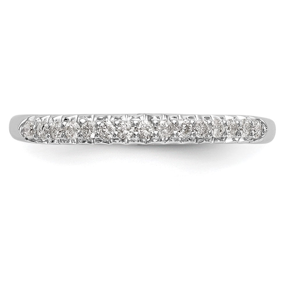 Buy Stylish 14K White Gold Wedding Band Set - 1/6 Carat Diamond Value!